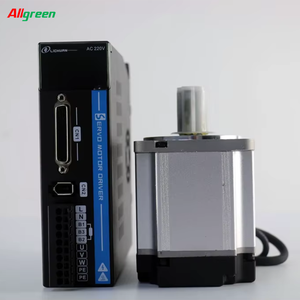 Servomotores Allgreen de 60 mm, 600 W, 220 V, 3.3 A, 1.91 N.m, 3000 RPM, 17 bits, Incrementales, CNC, Kit de Controlador de Servomotor 60M01930B +LC10P-600W - Product Image 1