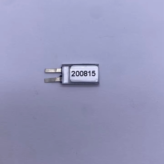 3.7V Rechargeable Lithium Battery 3.7v 9mah Thin Film Battery 020815 200815 Lipo Battery With 2mm Thickness