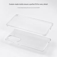 Funda Personalizada para Z Fold 7 8, Protección de Bisagra, Antigolpes, Transparente, Suave al Tacto, Color Rosa Elegante, para Mujer