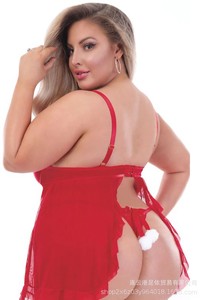 Disfraces <span class=keywords><strong>de</strong></span> talla grande para adultos, lencería <span class=keywords><strong>Sexy</strong></span> <span class=keywords><strong>de</strong></span> Navidad para mujer, <span class=keywords><strong>disfraz</strong></span> <span class=keywords><strong>de</strong></span> Papá Noel, uniforme <span class=keywords><strong>Sexy</strong></span>, lencería, falda, disfraces, Cosplay - Product Image 4