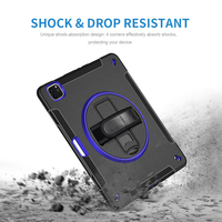[Promotion de festival] Étui de protection robuste antichoc rotatif à 360° pour tablette iPad Pro 12.9 2022 2021 2020 2018