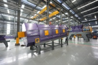 Usine de tri de la matière première déchirable (MFD) pour la production de combustible dérivé des déchets (RDF) – Ligne de recyclage des déchets solides municipaux (MSW) avec séparateur d'air et tamis rotatif automatique