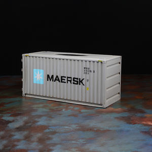 Modèle de conteneur miniature Usine 20GP Boîtes d'expédition Impression UV - Product Image 5