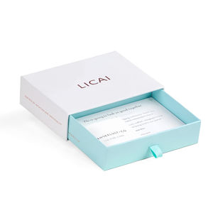 Individuelle Logo-Luxus-Karton-Verpackung mit festem Auszieh-Schuber als Geschenkbox - Product Image 1