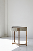 Meubles de salon légers classiques nordiques antiques japandi tables console en bois de pin recyclé table console moderne