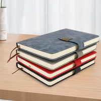 Boucle magnétique en vrac personnalisé Eco Craft Tissu Lin Cuir A4 A5 B6 Slim Lined Dotted Grid Journal School Hardcover Notebook