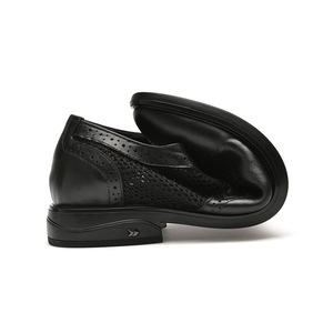Zapatos de Hombre de Verano, de Cuero Genuino, Casuales, Transpirables, Antideslizantes, con Cordones, de Malla, con Capa Superior de Piel de Vaca, para Jóvenes y Negocios - Product Image 2