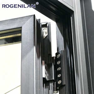 Ventana Francesa Rogenilan Ultra Estrecha con Rejilla, Manual, de Aluminio, con Vidrio Templado y Acristalamiento Personalizado - Product Image 6