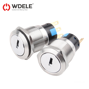 19 Mét chuyển đổi quan trọng 3-pin 6-pin 1no1nc 2no2nc 3 vị trí 3 ~ 250VAC/DC cơ khí chính điều khiển từ xa chuyển đổi - Product Image 1