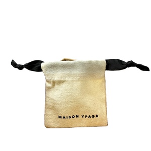 Wholesale Low MOQ <b>Drawstring</b> Pouches <b>Makeup</b> <b>Bag</b> logo Printed Custom Gift <b>Bag</b> for Cosmetic Jewelry - Product Image 1