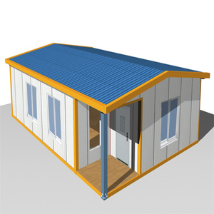 Prefab House White Flat Pack 20ft Standard House Container House For Storage