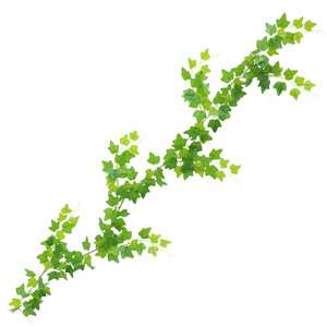 Plante grimpante artificielle Hua Qianyun 100-200cm, feuilles en soie, décoration de mariage et de maison - Product Image 5