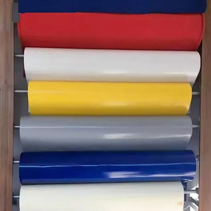 500D 9*9 Breathable <strong>PVC</strong> Tarpaulin Warp Knitted Laminated Waterproof Solid <strong>Fabric</strong> 300gsm Very Lightweight Tent Bags Car - Product Image 6