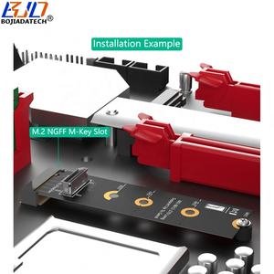 Fabrika yeni Oculink SFF-8611 SFF-8612 konektörü 2280 2260 2242 2230 NGFF <span class=keywords><strong>M</strong></span>.<span class=keywords><strong>2</strong></span> anahtar-<span class=keywords><strong>m</strong></span> PCIE 4.0 NVME arabirim adaptörü kartı - Product Image 6