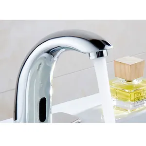 Sensor Touchless Faucet Basin Battery Power Deck Mount Hot And Cold Water Automatic Faucet Sensor