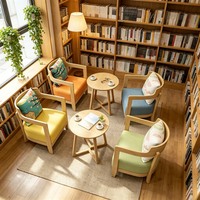 Chaise de salle à manger moderne en bois massif pour café, restaurant, design minimaliste, ensembles table et chaises pour espace lounge, salon de thé, bar à desserts