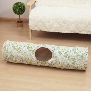 Túnel para gatos personalizado, juguete para mascotas, apto para todas las estaciones, produce sonido, papel plegable, cama para gatos, divertido y entretenido para gatos - Product Image 2