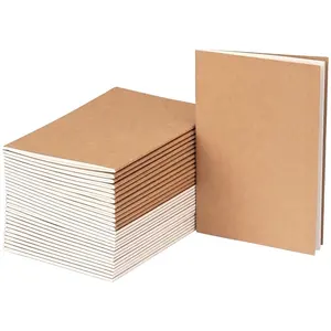 Caderno De Papel Kraft Livro De Linha Governado Caderno De Estudante Personalizado Logotipo Personalizado Kraft Notebooks