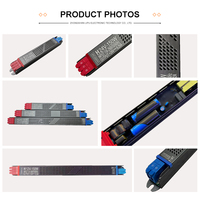 Nueva Llegada, Fuente de Alimentación Conmutada LED de 12V 24V IP55 50W 100W 150W, Controladores Delgados de Aluminio