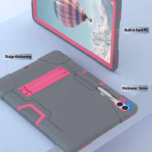 Étui de <span class=keywords><strong>protection</strong></span> antichute pour tablette Samsung Galaxy Tab S10 <span class=keywords><strong>Plus</strong></span> SM-X820 <span class=keywords><strong>S9</strong></span> <span class=keywords><strong>Plus</strong></span> S9FE <span class=keywords><strong>Plus</strong></span> 12.4 avec béquille antichoc pour la sécurité des enfants - Product Image 4