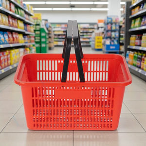 Cesta de Mano Ligera para Supermercado, para una Experiencia de Compra Rápida - Product Image 1