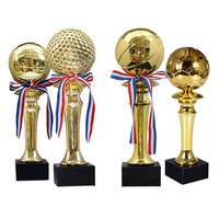 Ballon d'or MVP de basketball et de football de haute qualité pour les trophées de jeu, récompense sportive créative personnalisée