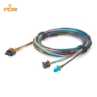 Kabel Sensor LiDAR Hesai AT128 MATEnet 2+6 Pin TE 2387380-1 ke 2302510-9 2322346-1 untuk Ethernet Otomotif