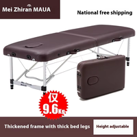 Offre Spéciale Portable Pliable Tatouage Beauté Lit De Massage Haute Qualité Spa Moxibustion Lit Table De Massage
