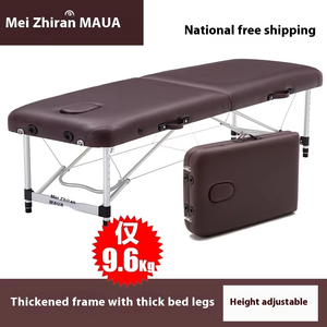 Hot Sale Tragbare zusammen klappbare Tattoo Beauty Massage Bett Hochwertige Spa Moxibustion Bett Massage tisch - Product Image 5