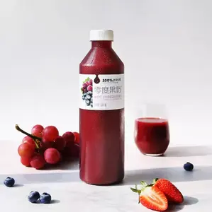 NFC混合复合葡萄和蓝莓汁加工机生产线