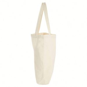 Bolsa de Compras Azul Reutilizable Ligera para la Escuela y la Vida Diaria, Bolsa de Hombro a Rayas, Bolsa de Lona - Product Image 5