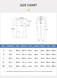 Uniformes Médicos de Alta Calidad con Cuello en V, Elásticos en 4 Direcciones, Transpirables, de Poliéster, Rayón y Spandex, Conjuntos de Pantalones Deportivos al por Mayor, Uniformes de Enfermería Personalizados - Product Image 4