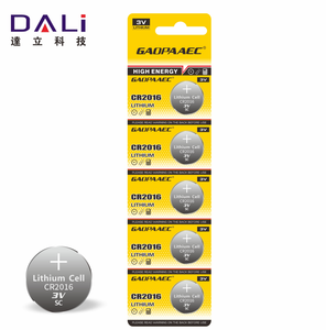 Batterie OEM all'Ingrosso Non Ricaricabili CR2032 Batteria a Bottone al Litio <span class=keywords><strong>3V</strong></span> per Orologi e Chiavi Auto Confezione da 5 Pezzi - Product Image 3