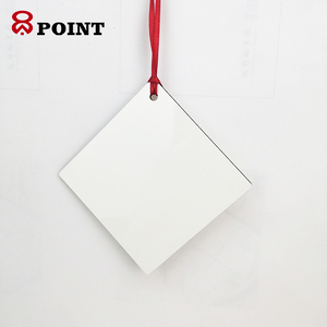 Square <strong>Ornament</strong> Custom Photo Sublimation Blank <strong>Ornaments</strong> <strong>Christmas</strong> Items <strong>Supplier</strong> - Product Image 2