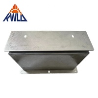Couvercle en acier télescopique couvercle à soufflet de type plaque en acier protéger la glissière pour machine cnc