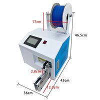 Máquina flejadora automática, máquina flejadora especializada utilizada en campos tales como cables de alimentación de dulces de alimentos y paquetes de cables.