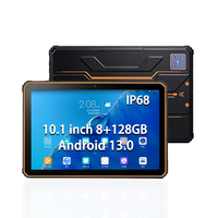 Tableta Inteligente Android 13 de Grado Industrial, 4G WiFi, T616 Octa Core, IP68 Resistente al Agua, 8G 128G, Escáner 2D, Tableta Robusta