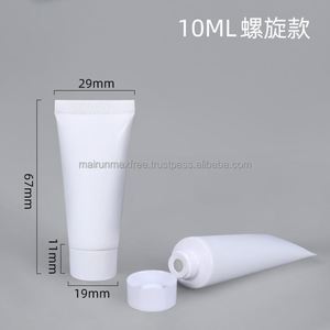 Tube souple d'emballage cosmétique personnalisé, transparent, écologique, biodégradable, pour crème pour les mains, lotion pour le corps, masque facial, rouge à lèvres - Product Image 3