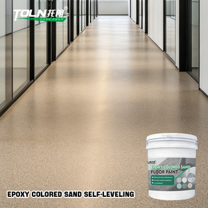 Peinture époxy pour sols en sable à prix abordable, résine époxy <span class=keywords><strong>liquide</strong></span> pour revêtement de sol en sable, facile à nettoyer, anti-chimique, peinture industrielle pour sols - Product Image 4