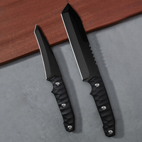 Couteau à gâteau pliable d'extérieur, lame en acier 4Cr13, manche en nylon, pour couper viande, légumes, sushis, fruits - Ambidextre, durable