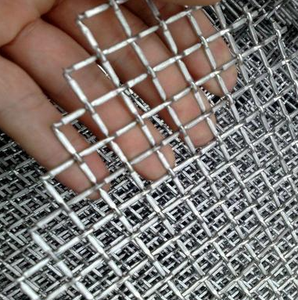 Custom Thickness Woven Crimped Steel <b>Mesh</b> For Construction & Filtering - Product Image 2