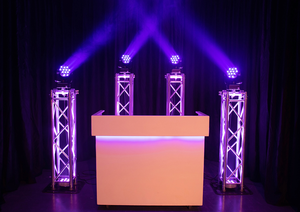 Structure de scène en aluminium durable pour éclairage de DJ, totem lumineux, support de truss pour fêtes, mariages, spectacles en direct - Product Image 6