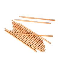 Factory Supply New Trending Beech Wooden Drum Sticks 5A 5B 7A 2B Durable Percussion Instrument Accessories in Bulk Packaging