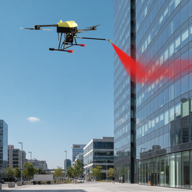 Joyance New High-Pressure 3200PSI Painting Drone Foldable Frame Remote Control Ready Fly for Building Window/Car Glass Cleaning