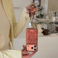 Nouvelle Tendance Coque de Téléphone IMD avec Grande Fenêtre de Visualisation pour iPhone 18 Pro Max 17 16 15, Motif Caméléon Léopard Style Ins