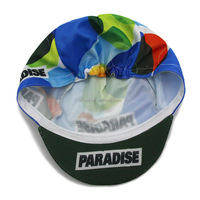 Casquette de cyclisme personnalisée en maille respirante à bord court pliable et doux, à séchage rapide, à séchage rapide