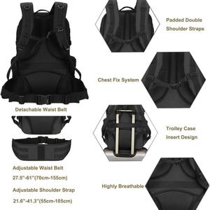 Sac à dos ReconTactical de 50 litres, imperméable, forces de sécurité, sac à dos robuste, Molle, sac d'assaut de 3 jours - Product Image 3