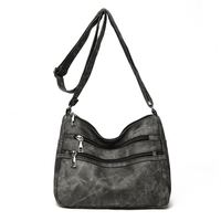 Sac à dos léger de luxe à logo, dernière conception, tendance, pour femme, avec fermeture éclair, vente en gros d'usine