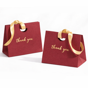 Sacs cadeaux personnalisés en papier kraft avec poignées, logo personnalisé, emballage de luxe pour le shopping, impression offset, impression de remerciement, cadeaux de <span class=keywords><strong>mariage</strong></span> - Product Image 6