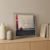 Peinture Zen Asiatique, Esthétique d'Intérieur, Nouvelle Artisanat Chinois Peint à la Main, Réflexions sur la Littérature Chinoise Originale, Impression UV